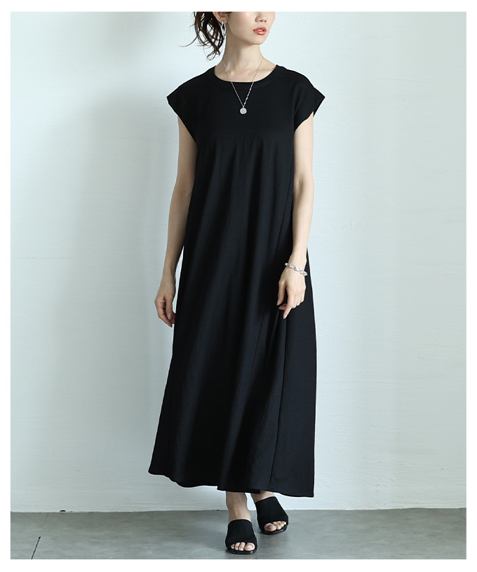 Sawa a la mode ワンピース レディース 接触冷感 フレンチ