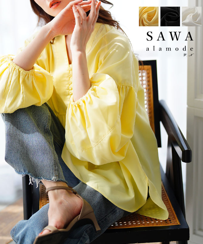 Sawa a la mode（サワアラモード） レディース トップス ブラウス