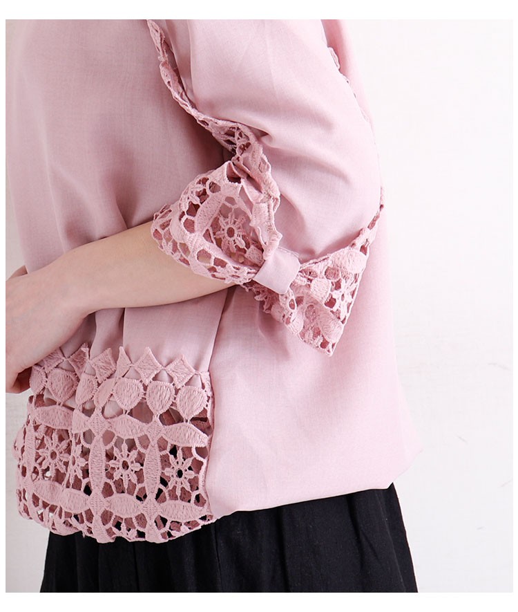 Sawa a la mode トップス シャツ カットソー レース リボン