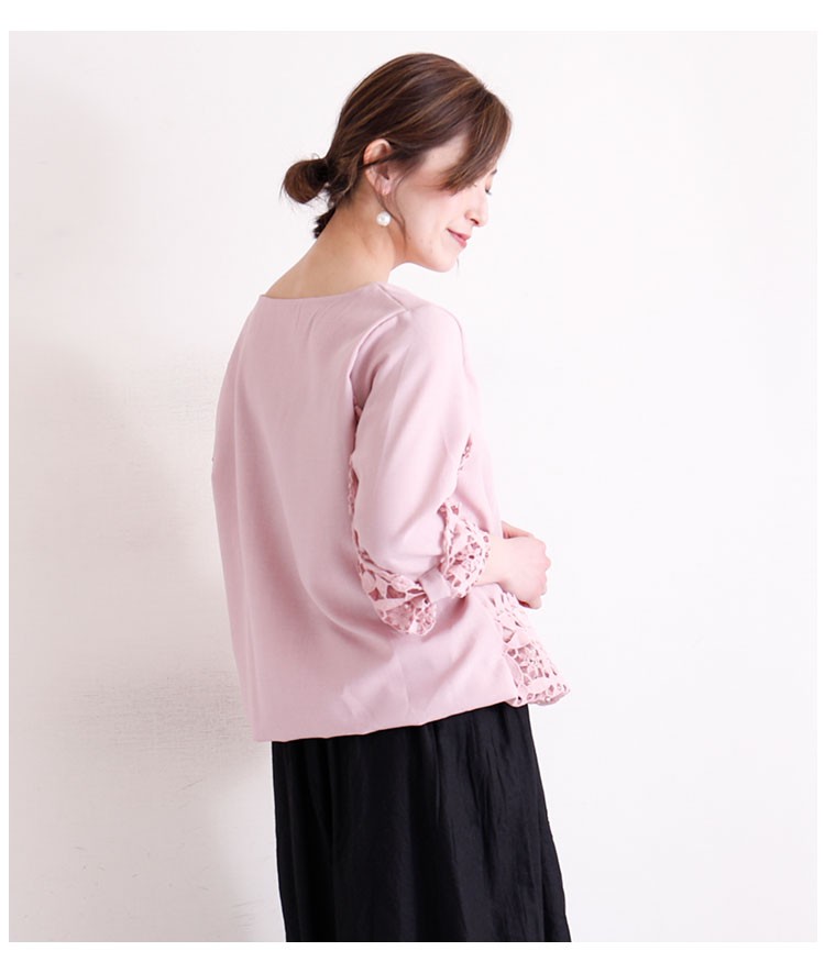 Sawa a la mode トップス シャツ カットソー レース リボン