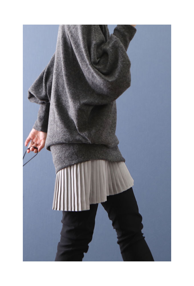 Sawa a la mode レディース トップス インナー 黒 グレー 白