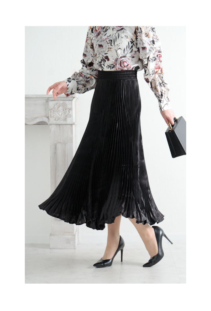 Sawa a la mode レディース ボトムス スカート モカ パープル