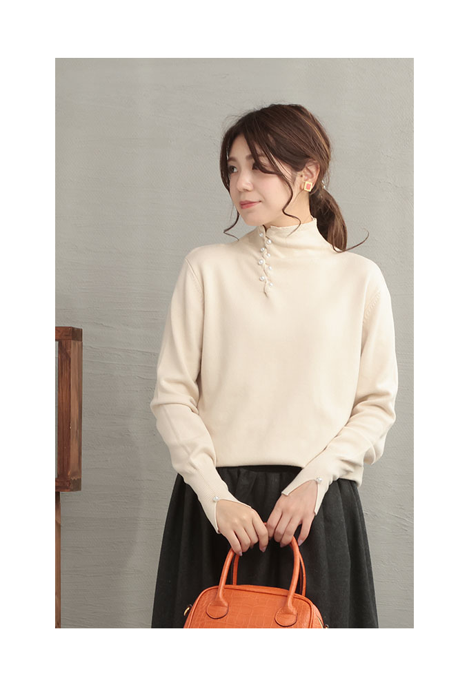 Sawa a la mode レディース トップス ニット セーター ブルー 青