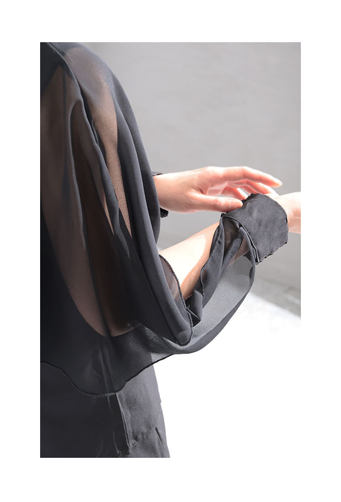 Sawa a la mode レディース セットアップ パンツドレス ブラック