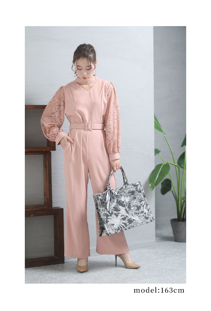 Sawa a la mode レディース オールインワン サロペット パンツ