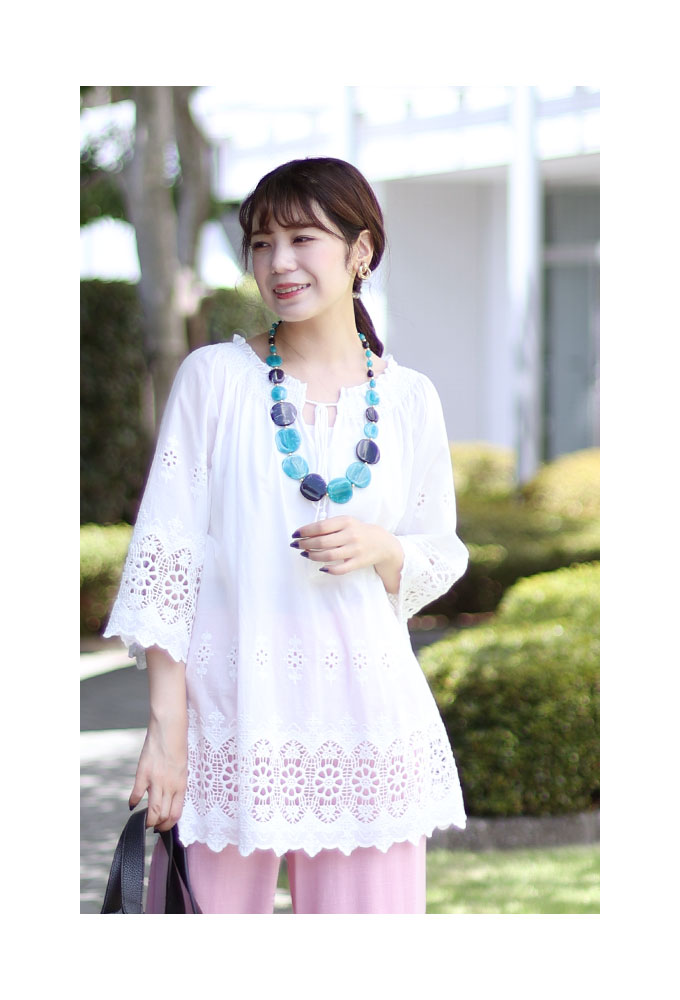 Sawa a la mode レディース トップス チュニック ブラウス Sawa a la mode レディース トップス チュニック ブラウス