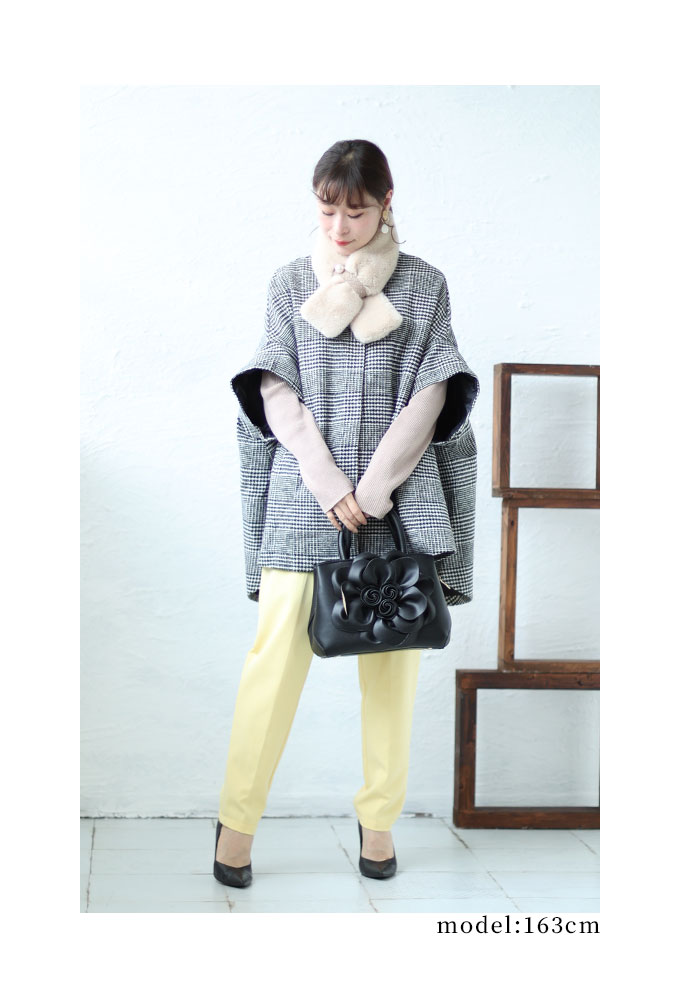 Sawa a la mode レディース 小物 マフラー ティペット 黒