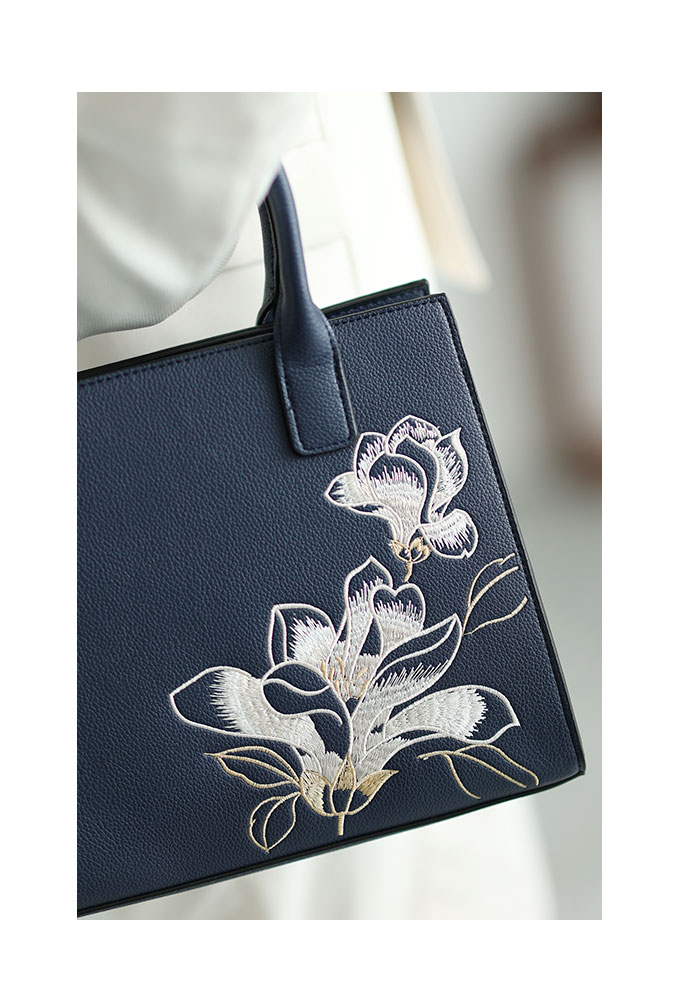 台湾客家花布の刺繍ショルダーバッグ【花布先生Mr.huabu】通販