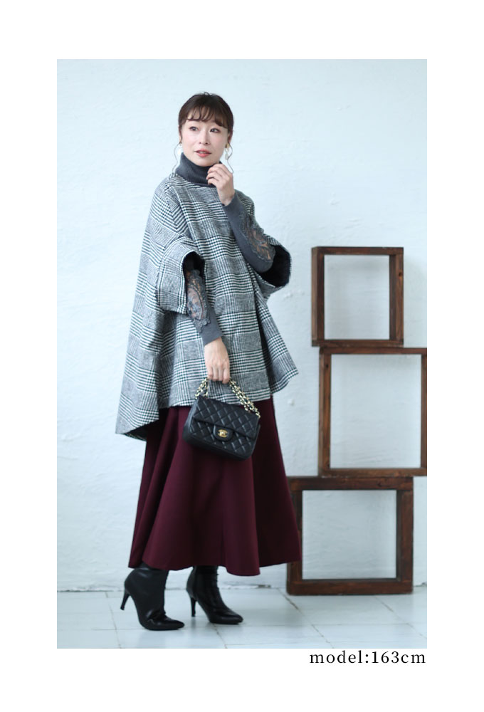 美品⭐︎バーバリー　ショートコート　ポンチョ風　ウールモヘヤ　ノバチェック Amazon | [BURBERRY] [バーバリー] ストール ケープ レディース
