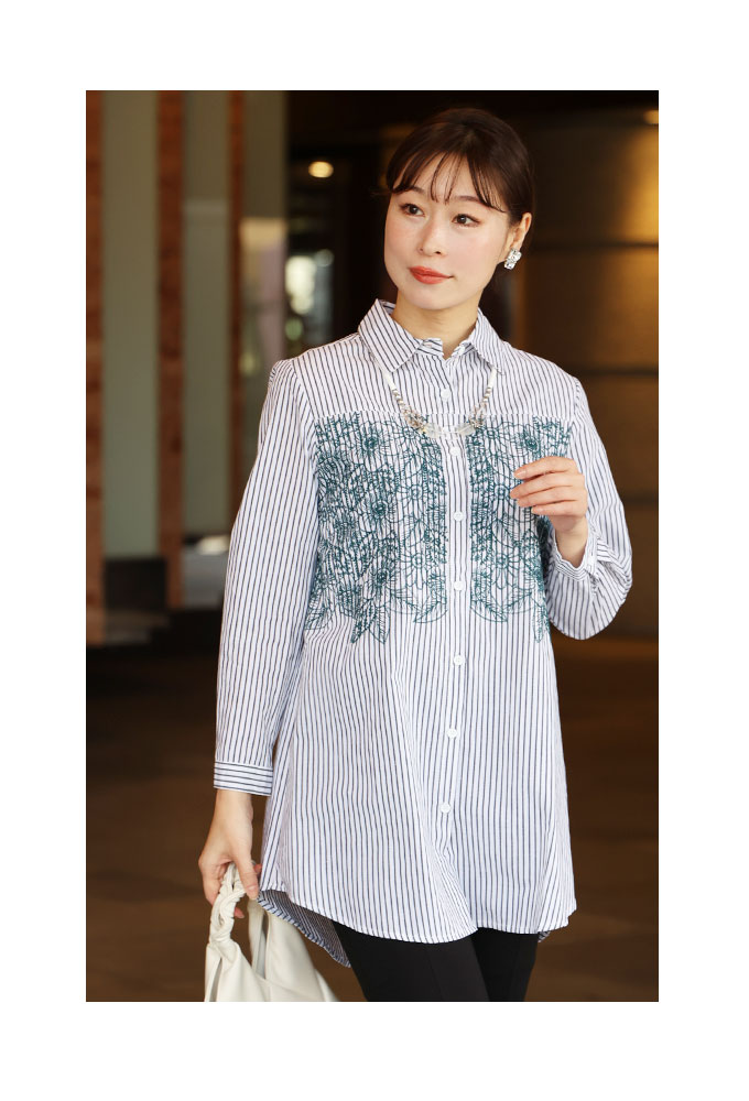 Sawa a la mode レディース チュニック トップス シャツ