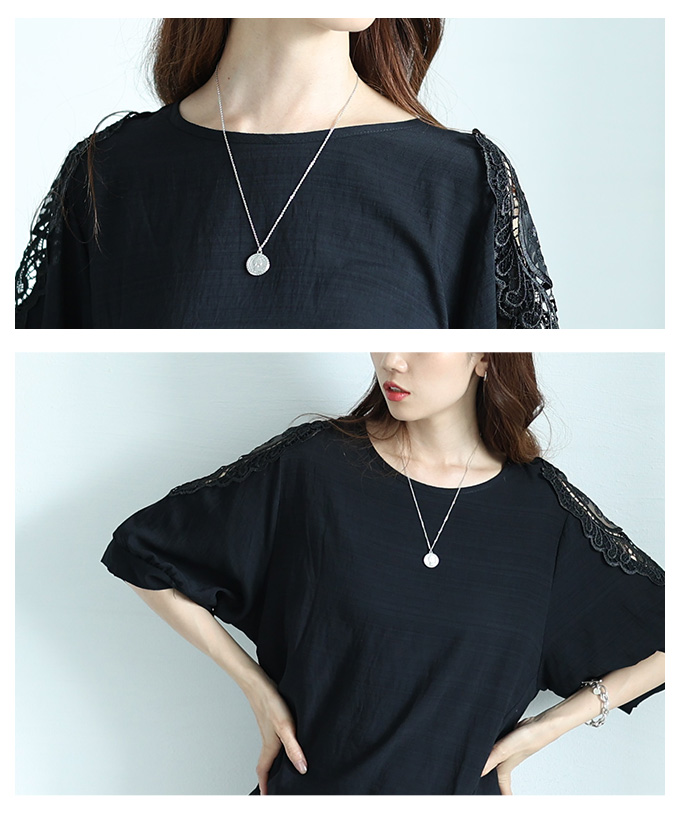 Sawa a la mode（サワアラモード） レディース チュニック トップス 黒