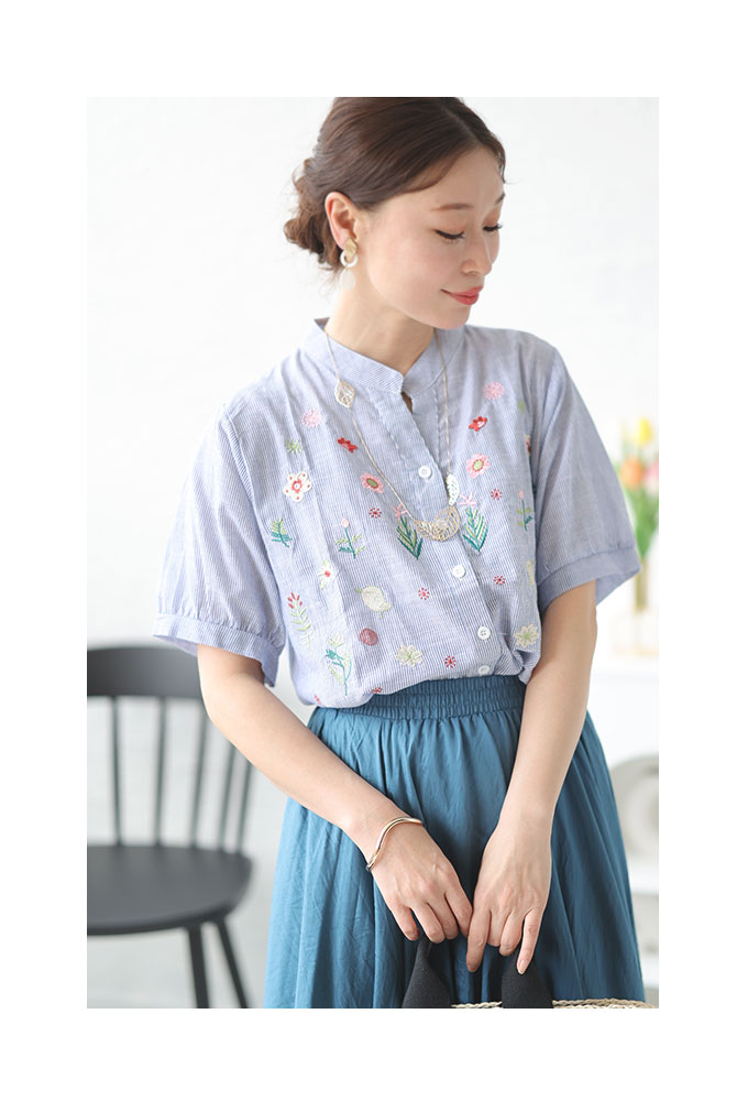 Sawa a la mode レディース チュニック トップス シャツ ピンク