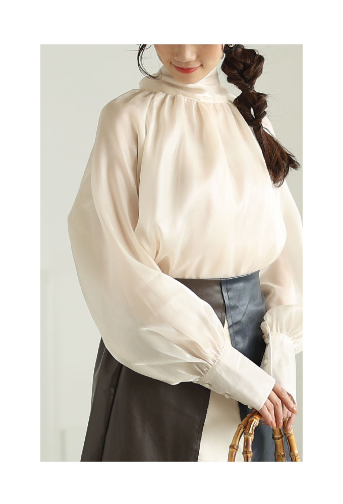 Sawa a la mode レディース トップス ブラウス シャツ 2way 黒