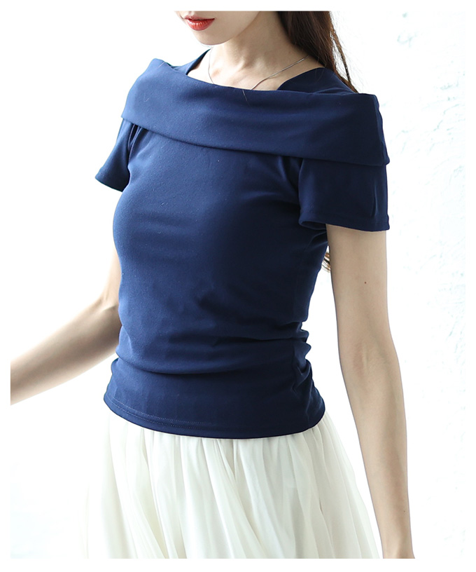Sawa a la mode レディース トップス カットソー オフショルダー