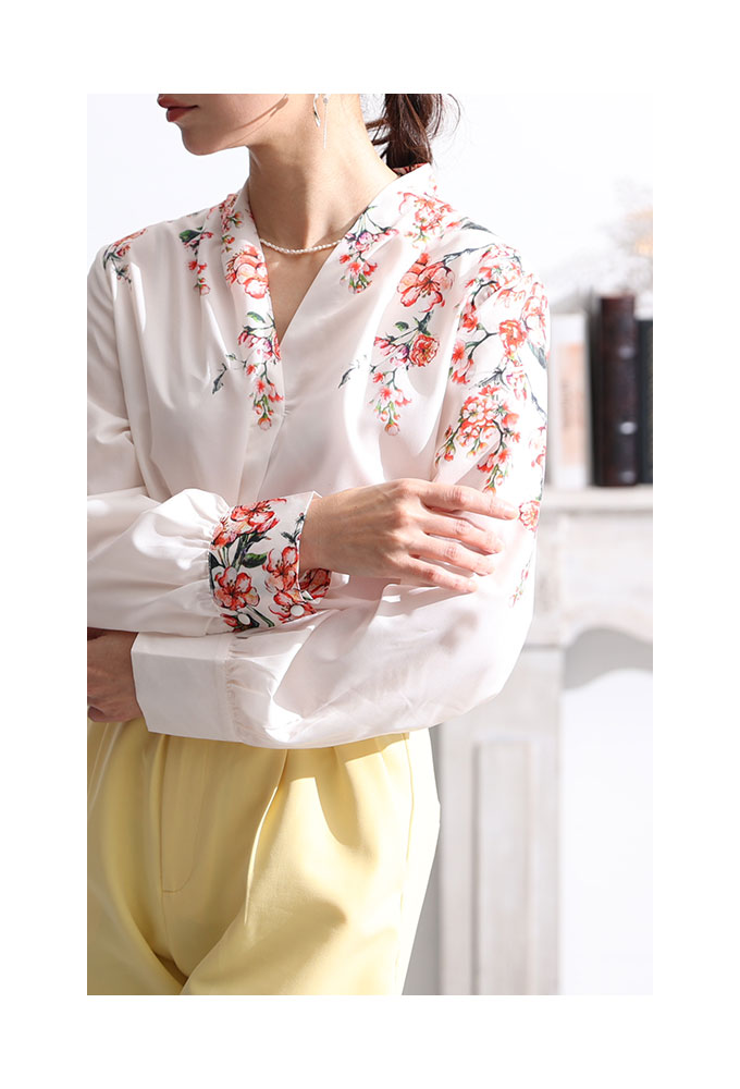Sawa a la mode レディース トップス 花柄 フラワー