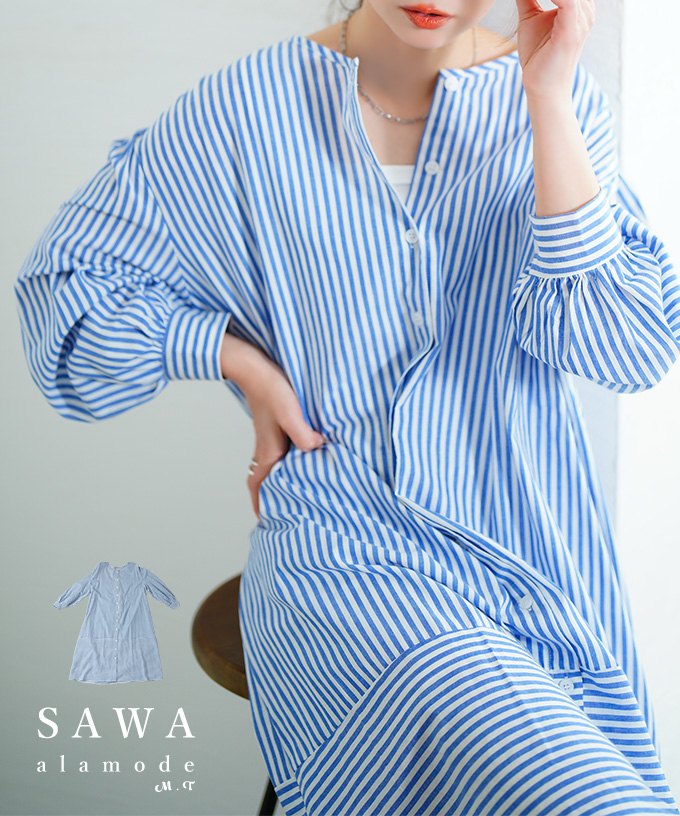 Sawa a la mode（サワアラモード） ワンピース レディース シャツ