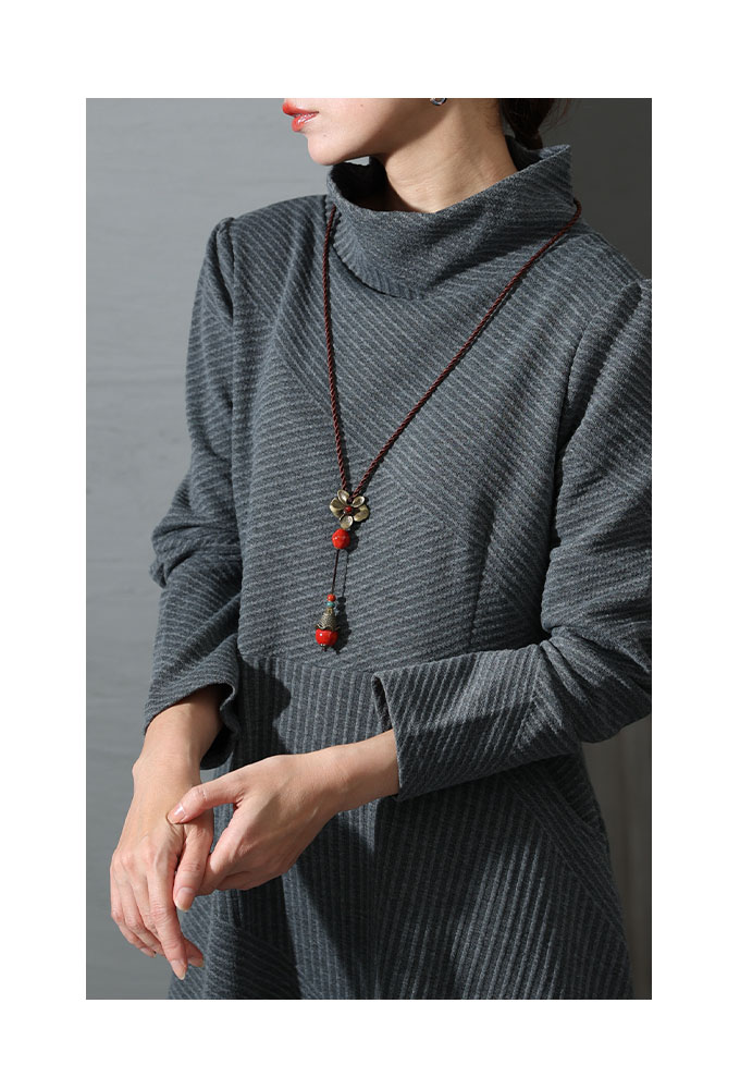 ☆SALE Lepidos スエードライク ハイネックワンピース swjpn007_14.jpg