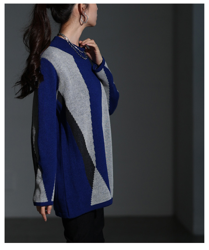 av vattev 幾何学模様 ニット セーター 名作 av vattev 幾何学模様 ニット セーター 名作