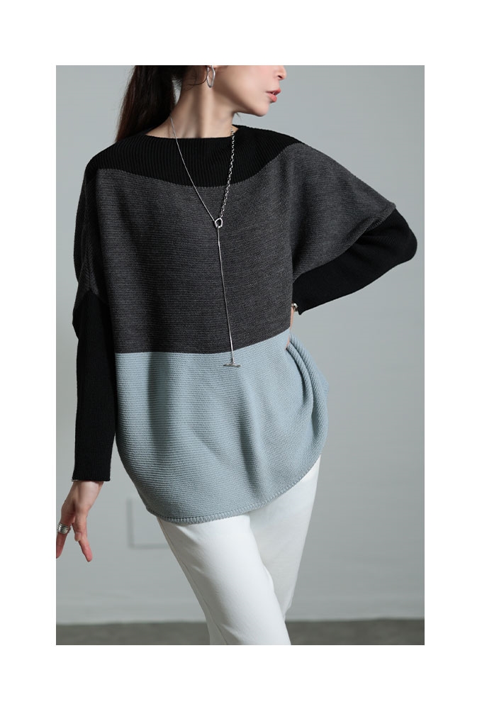 Sawa a la mode レディース トップス ニット ドルマン 長袖 リブ Sawa a la mode レディース トップス ニット ドルマン 長袖 リブ