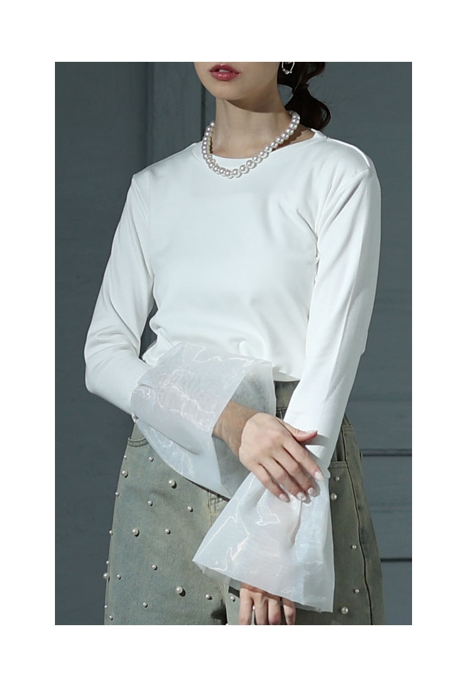 Sawa a la mode レディース トップス カットソー 異素材
