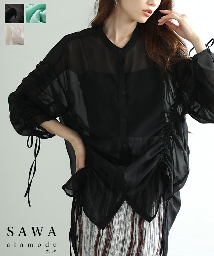 Sawa a la mode レディース トップス ブラウス シャツ 夏 夏服