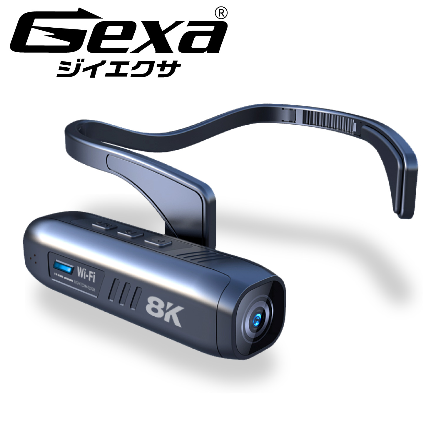 Gexa(ジイエクサ×スパイダーズX） 8K ウェアラブルカメラ ヘッドカメラ