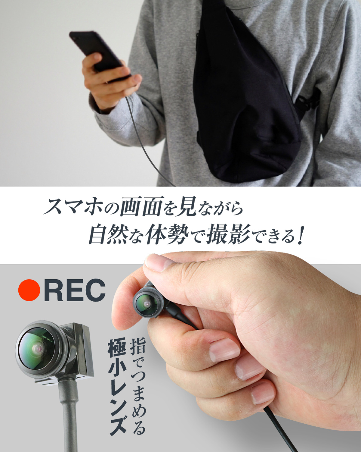 Gexa(ジイエクサ) 720P USBケーブルレンズ 広角 マクロ 標準レンズ