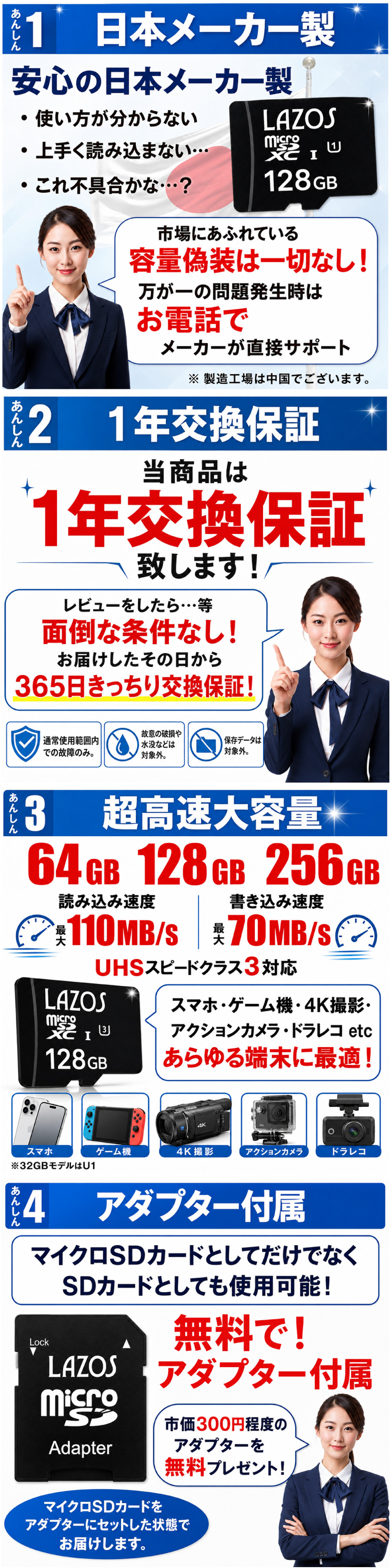 マイクロSDカード