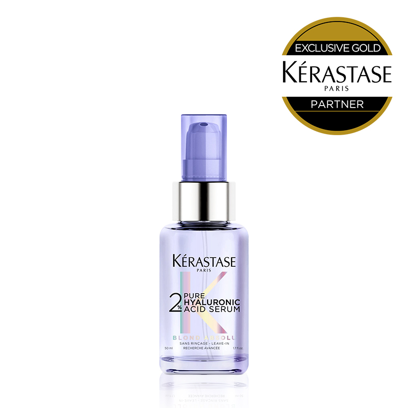 KERASTASE ケラスターゼ BL HAセラム 50ml【洗い流さないトリートメント ヘアセラム 夜用美容液 ブリーチヘア ハイトーン  ダメージケア】