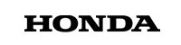 ホンダ ロゴ ステッカー HONDA Ｍサイズ ホワイト・ブラック・レッド ２枚入り 抜き文字タイプ  5HI905mop