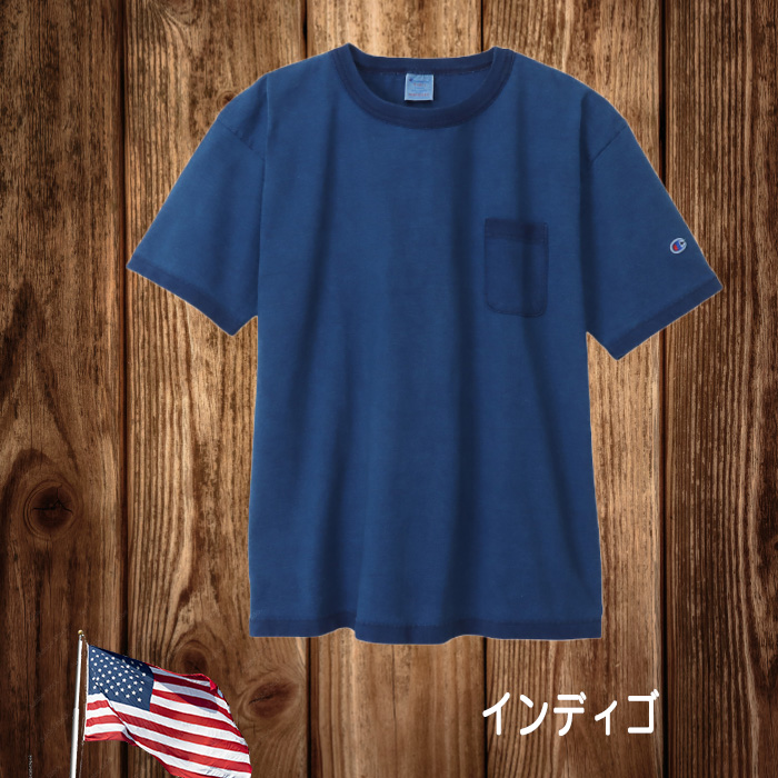 チャンピオン 半袖Tシャツ T1011(ティーテンイレブン)ショートスリーブポケットTシャツ 23S...