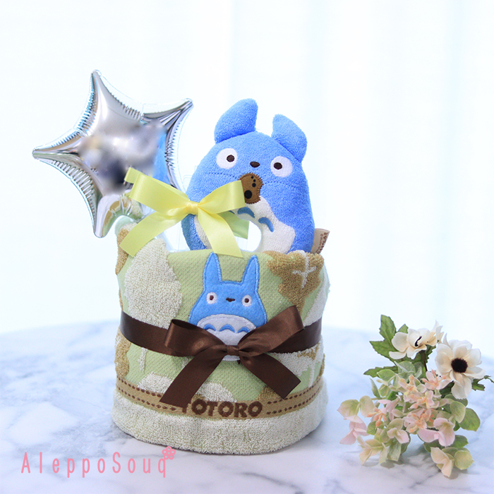 スタジオジブリ おむつケーキ スタジオジブリ トトロ1段
