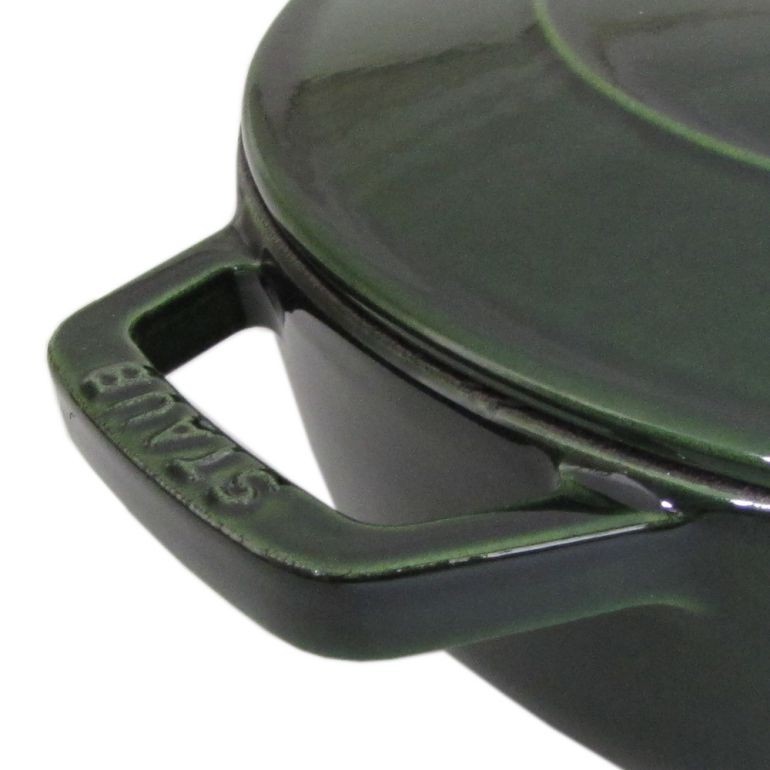 ストウブ　ブレイザーソテーパン24cm バジルグリーン Staub ストウブ 鍋 24cm ブレイザー ソテーパン バジルグリーン