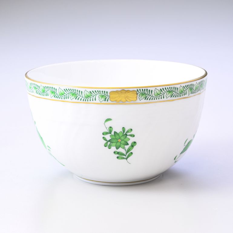 ヘレンド（HEREND） ボウル アポニー・グリーン スラップボウル 洋食器