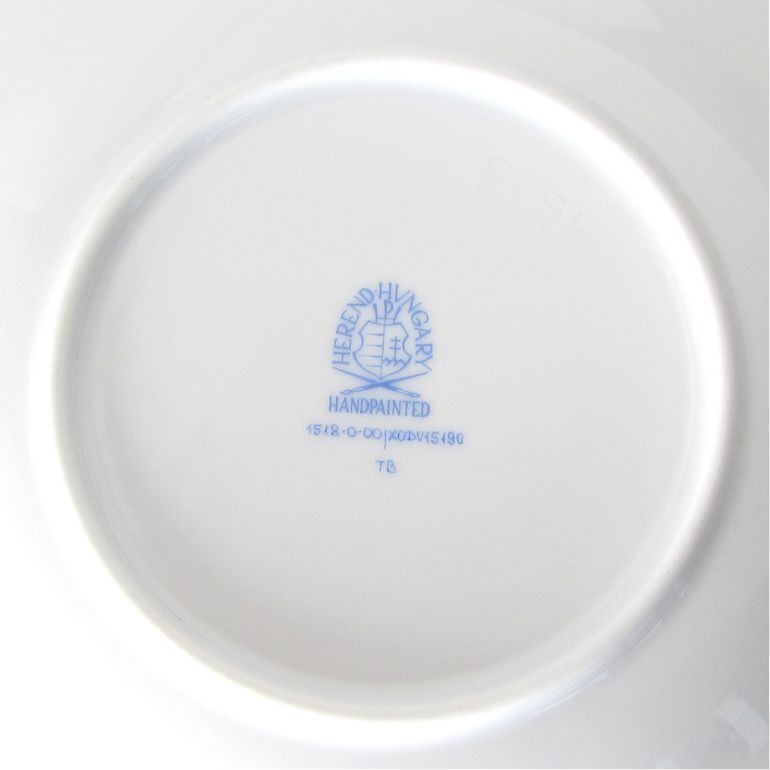 ヘレンド（HEREND） イヤーズプレート 皿立て付き 絵皿 2018年 干支 犬