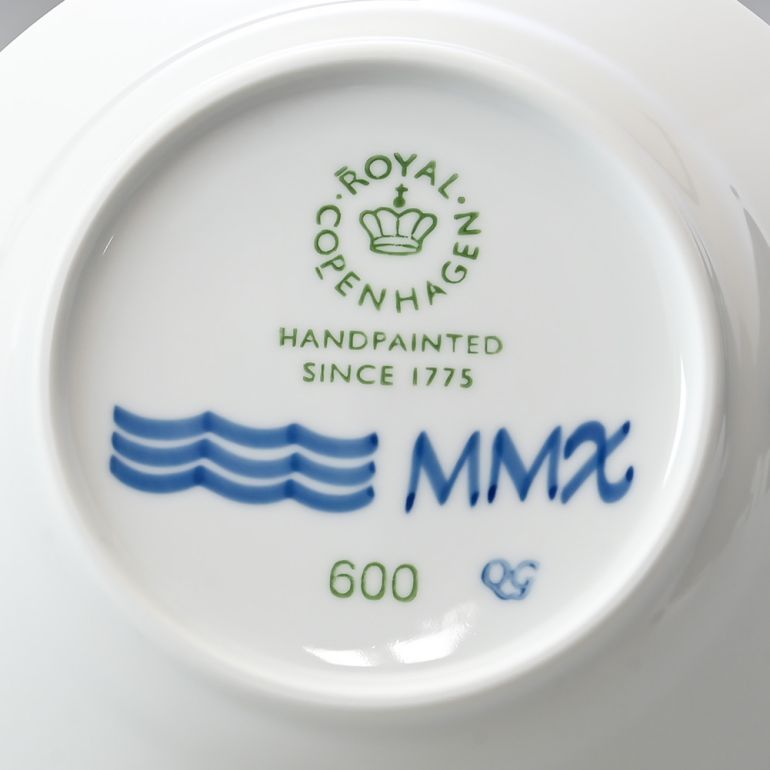 貴重 ロイヤルコペンハーゲン 20周年記念シリーズ メガローズ 深皿2枚