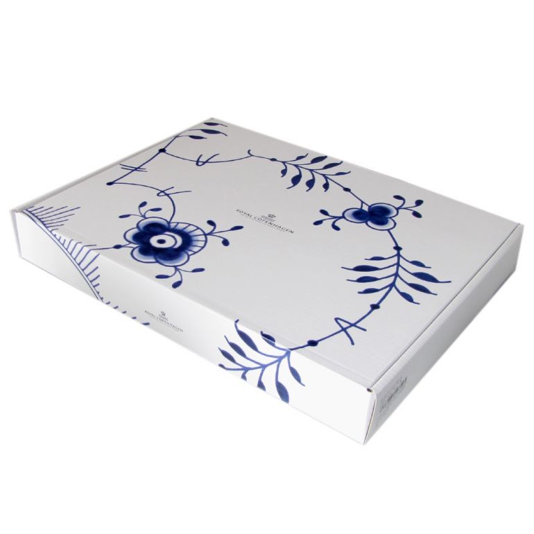 ロイヤルコペンハーゲン ブルーフルーテッド メガ プレート オーバル ディッシュ ブルーフルーテッド メガ オーバルディッシュ 33.5cm|ロイヤル