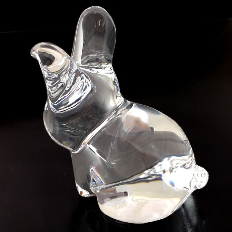 バカラ（Baccarat） クリスタルフィギュア ミニマルズ MINIMALS LAPIN
