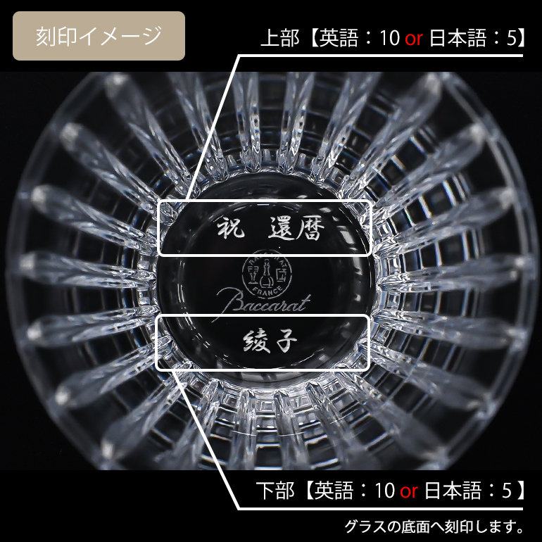バカラ 【名入れ可有料】バカラ Baccarat グラス ハーモニー