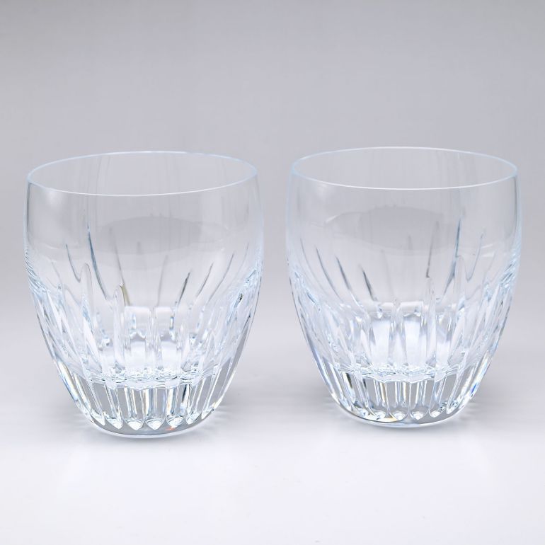 バカラ Baccarat グラス ペア マッセナ タンブラー オールドファッション ロックグラス 10cm M 370ml 1344282  2811295 : 2811295 : Alevel(エイレベル)Yahoo!店 - 通販 - Yahoo!ショッピング