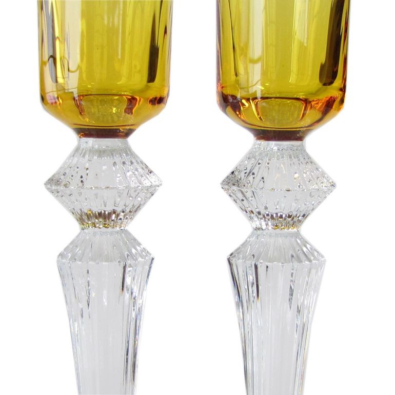 バカラシャンパングラス ミルニュイバイオレット バカラ Baccarat グラス ペア ミルニュイ フルーティッシモ