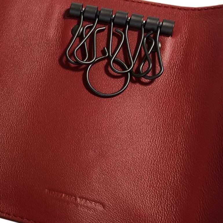 BOTTEGA VENETA（ボッテガ・ヴェネタ） キーケース チャイナレッド
