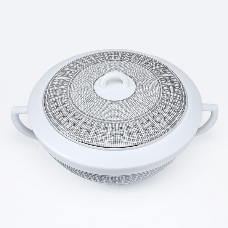 HERMES（エルメス） モザイク ヴァンキャトル プラチナ スープ鍋 32.5