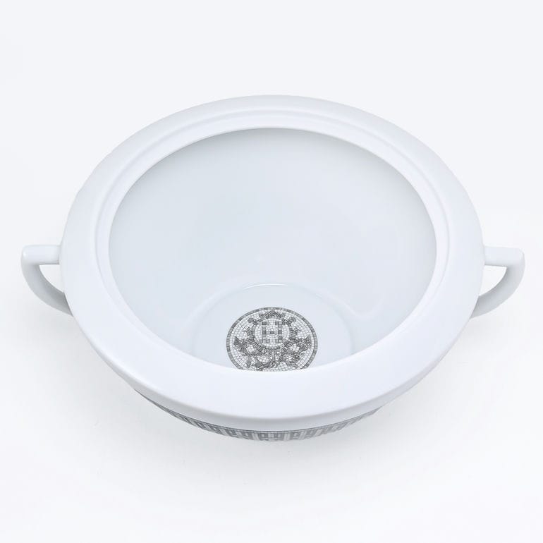 HERMES（エルメス） モザイク ヴァンキャトル プラチナ スープ鍋 32.5