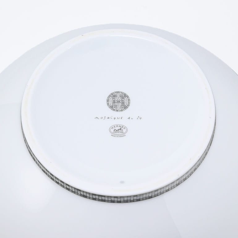 HERMES（エルメス） モザイク ヴァンキャトル プラチナ スープ鍋 32.5