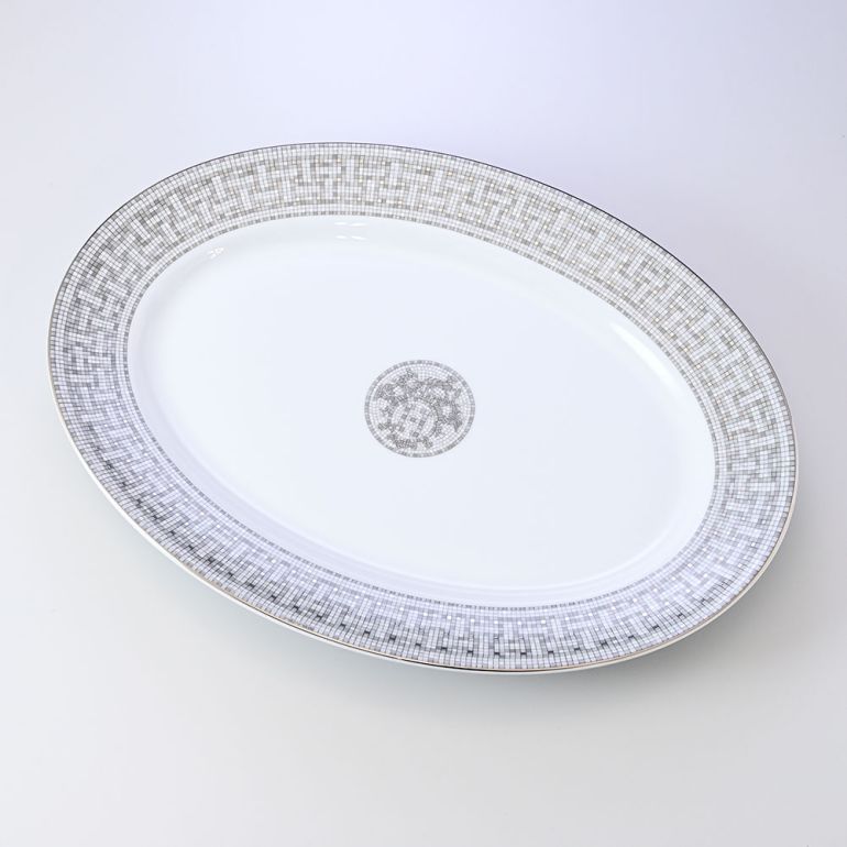 HERMES（エルメス） モザイク ヴァンキャトル プラチナ オーバル