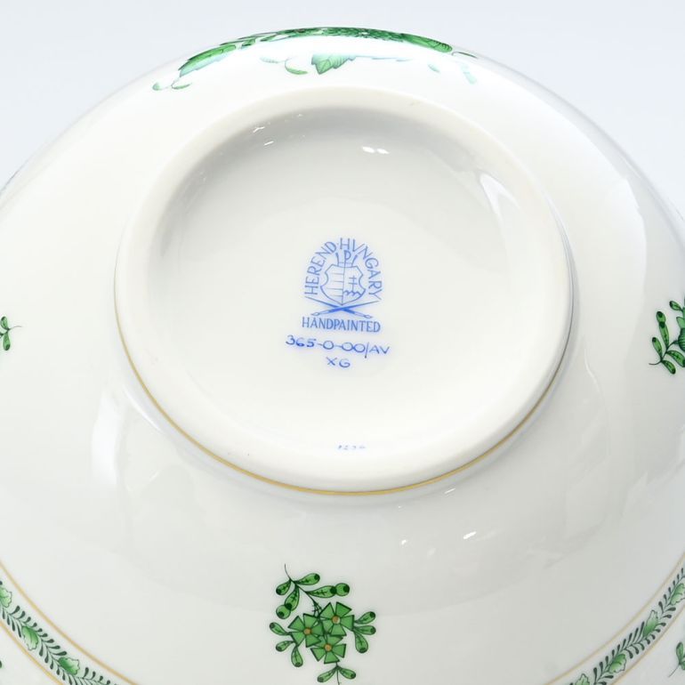 ヘレンド（HEREND） ボウル ペア 2個セット アポニーグリーン 洋食器