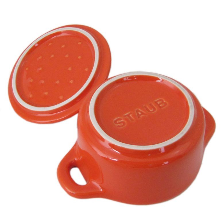 STAUB ミニココットラウンド 2個セット 10cm オレンジ 新品未使用
