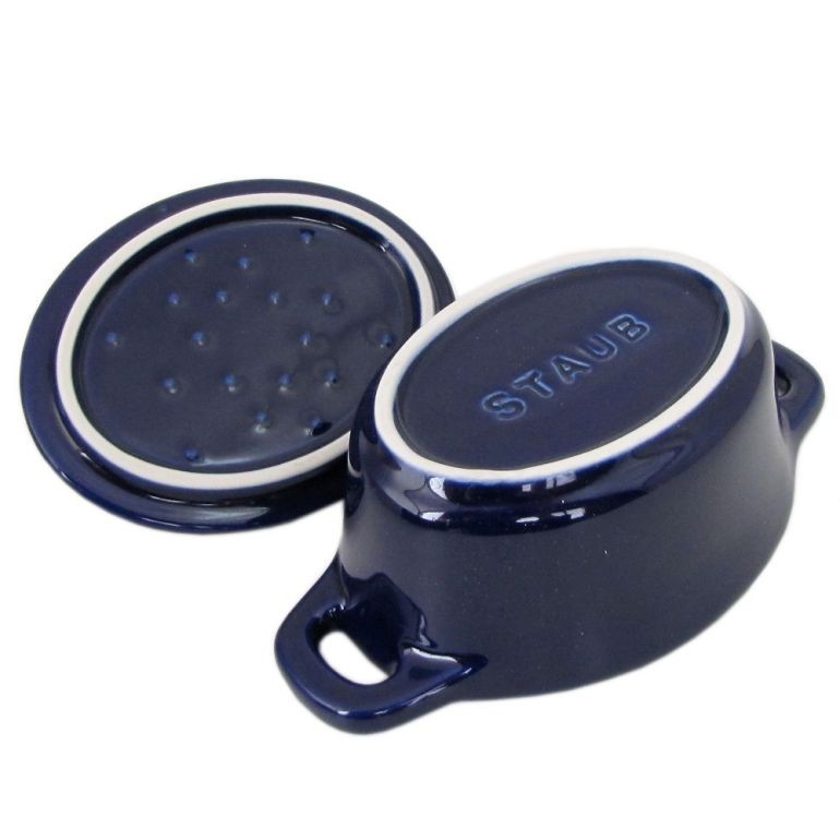 Staub（ストウブ） ミニココット オーバル 鍋 セラミック 11cm グラン