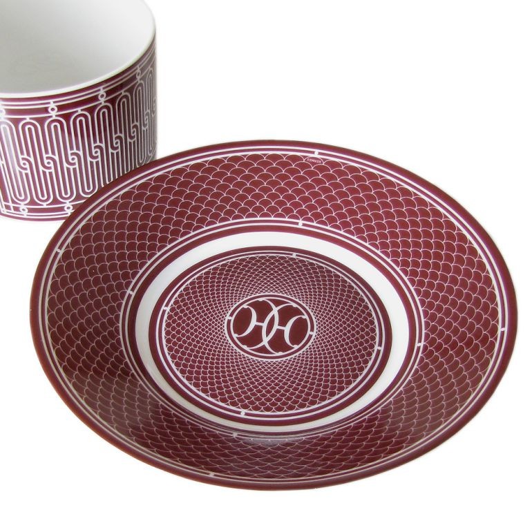 HERMES エルメス モーニングカップ&ソーサー ペア Hデコ H DECO HERMES エルメス モーニングカップ&ソーサー ペア Hデコ H DECO